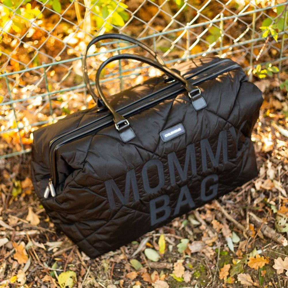 Mommy Bag Puffered Black. BNIP